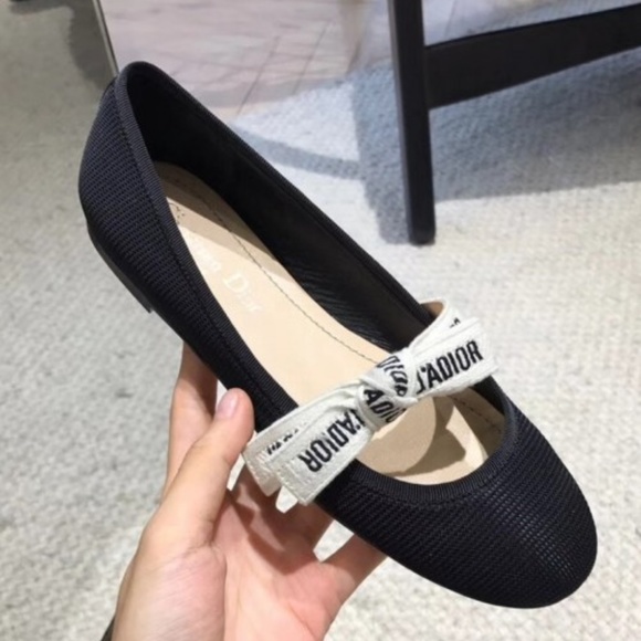 [SOLD] Miss j'adior Technical Canvas Ballet Pump - Picture 2 of 5